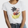 Cartoon Retro Dragon Ball Z 1, Tricou Femei