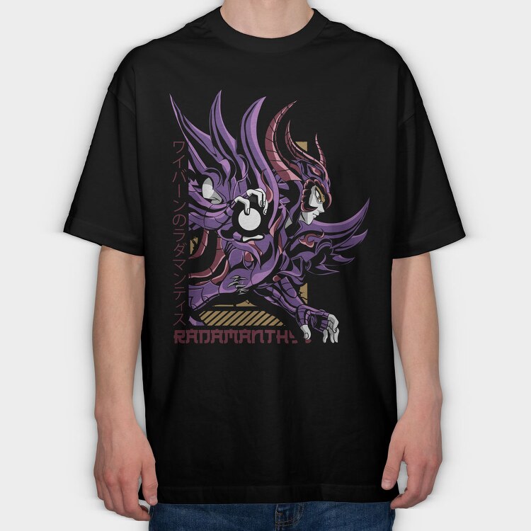 Radamanthys Dragon, Tricou Oversize Barbati (Unisex)