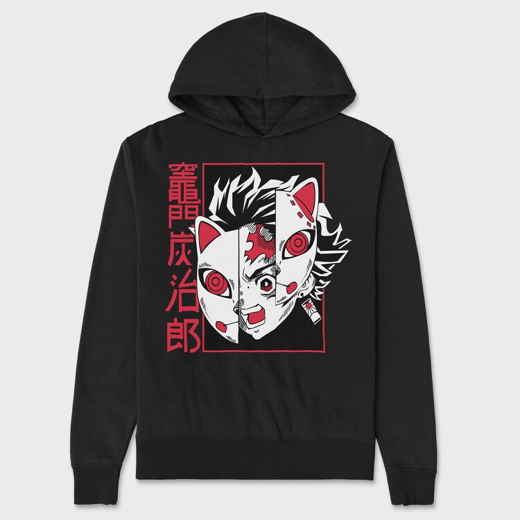 Demon Slayer 20, Hanorac Oversize Barbati (Unisex)