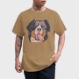 Bernese Mountain Dog, Tricou Barbati (Unisex)