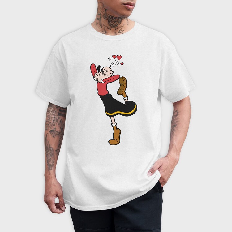 Popeye 25, Tricou Barbati (Unisex)