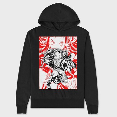 Demon Slayer 25, Hanorac Oversize Barbati (Unisex)