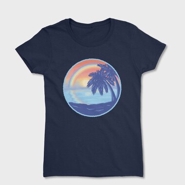 Tricou Femei, Sunset Rainbow Beach