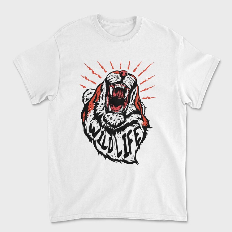Wildlife Roar, Tricou Barbati (Unisex)