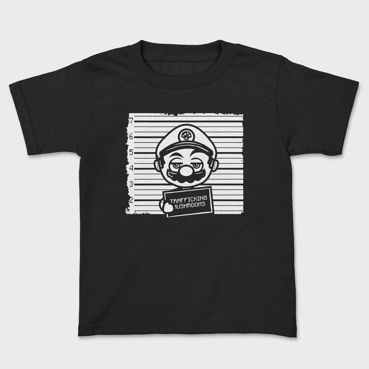 Neon Wolf Howl 11, Tricou Copii