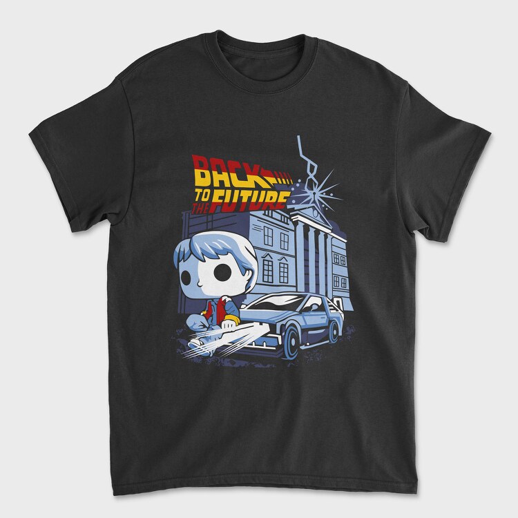 Back to the Future, Tricou Barbati (Unisex)