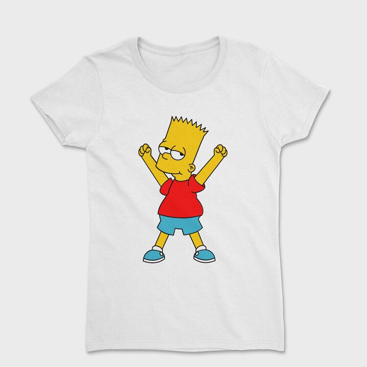 Tricou Femei, Bart Simpson 02