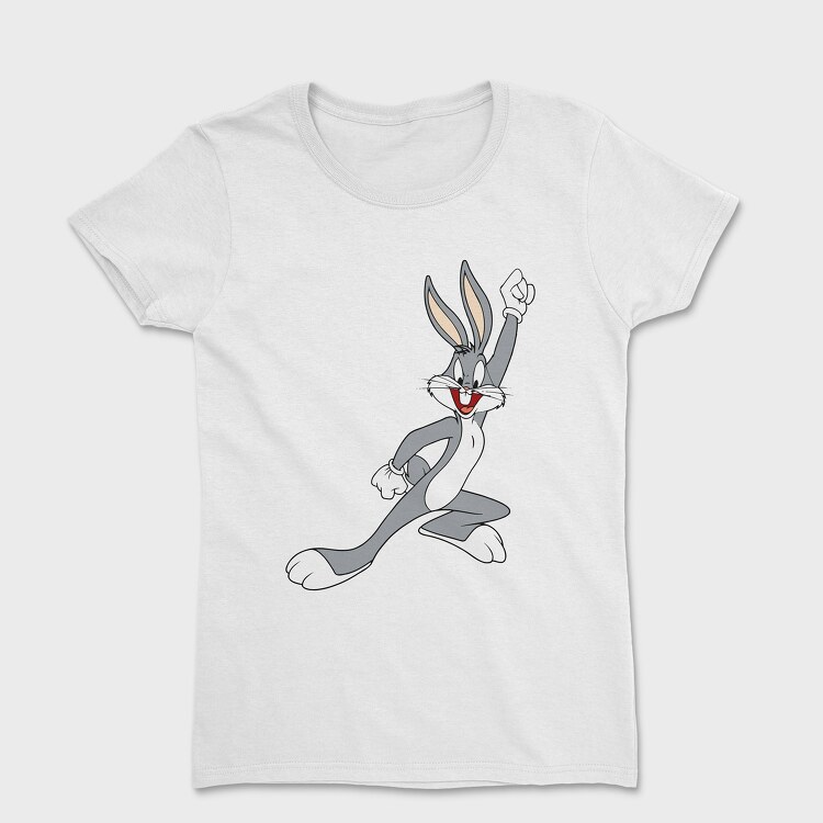 Tricou Femei, Cartoon Retro Bugs Bunny 3