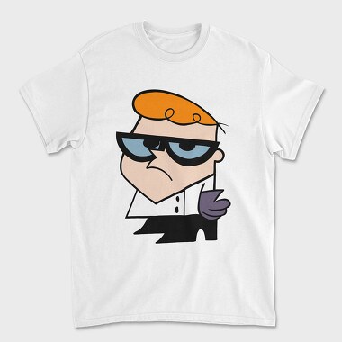 Cartoon Retro Dexter Laboratory 2, Tricou Barbati (Unisex)