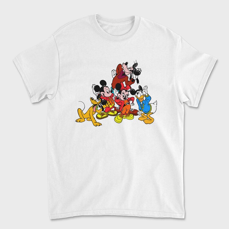 Tricou Barbati (Unisex), Cartoon Retro Disney 1