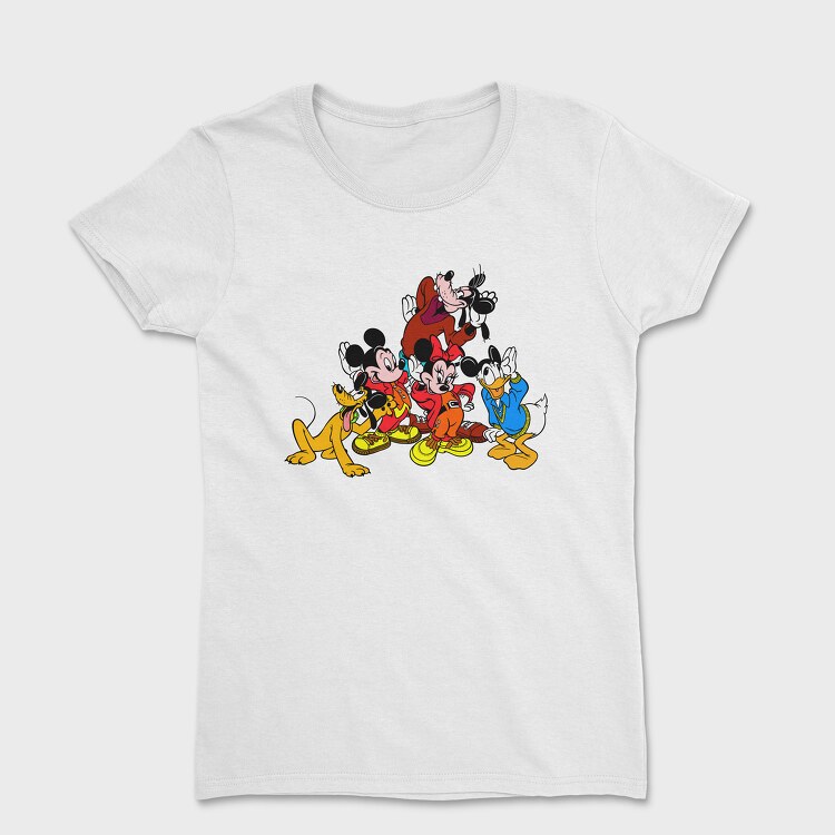 Tricou Femei, Cartoon Retro Disney 1