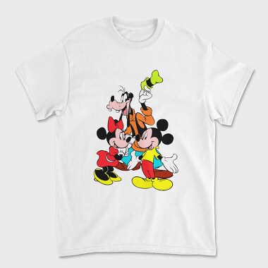 Cartoon Retro Disney 6, Tricou Barbati (Unisex)