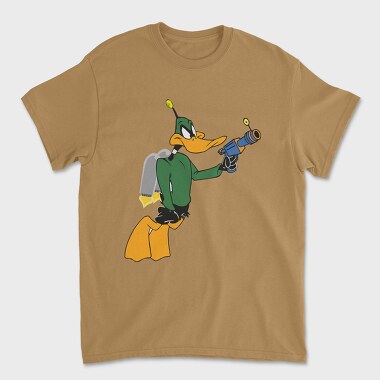 Cartoon Retro Duck Dodgers 2, Tricou Barbati (Unisex)