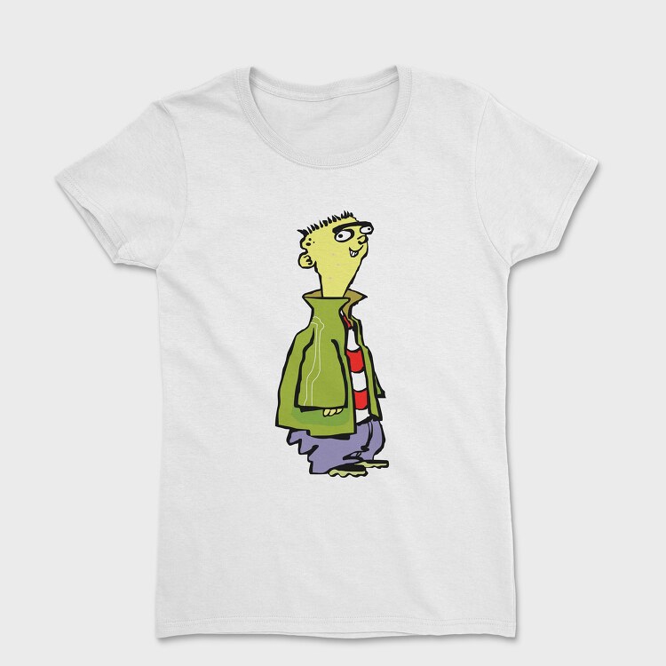 Tricou Femei, Cartoon Retro Ed Edd N Eddy 1