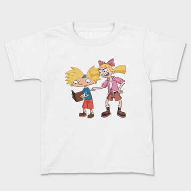 Cartoon Retro Hey Arnold 1, Tricou Copii