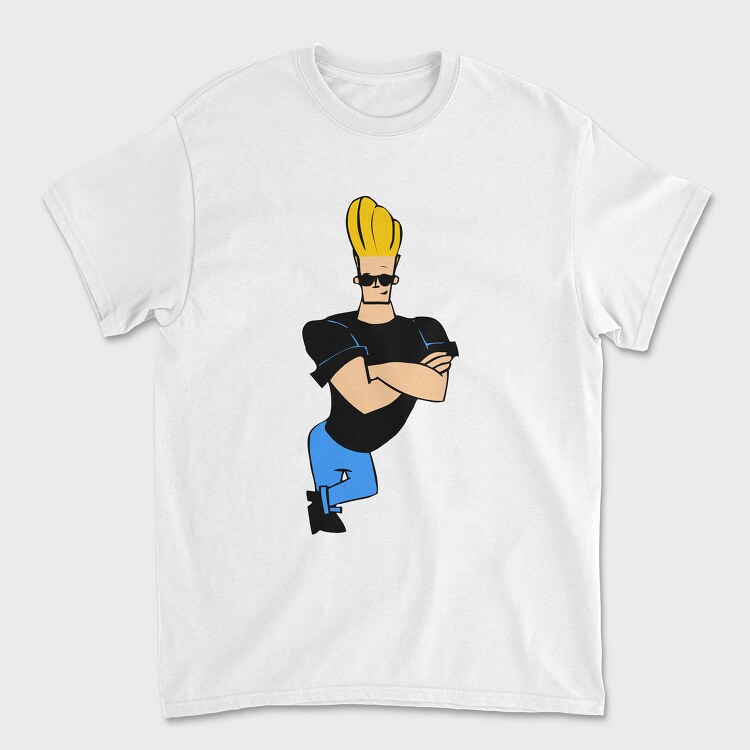 Tricou Barbati (Unisex), Cartoon Retro Johny Bravo 5