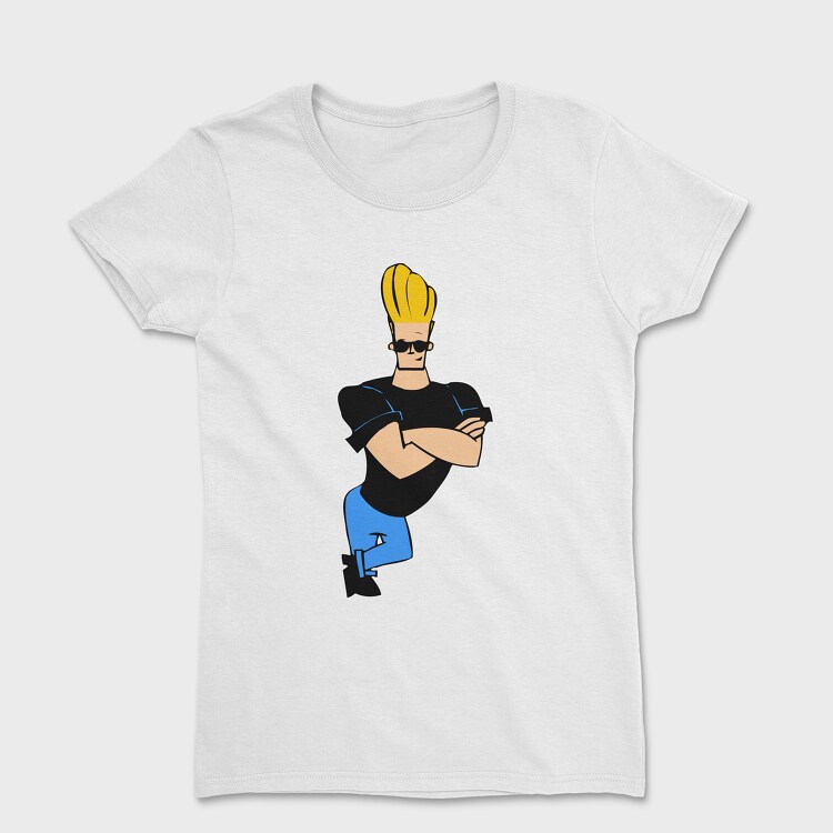 Tricou Femei, Cartoon Retro Johny Bravo 5