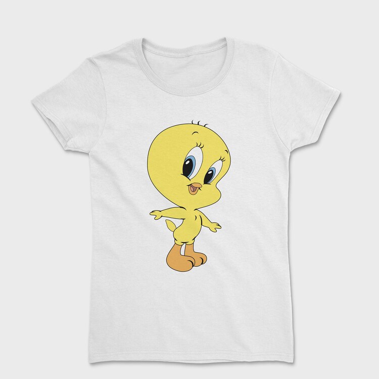 Tricou Femei, Cartoon Retro Looney Tunes Tiny 2