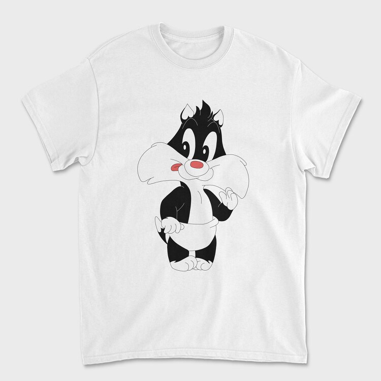 Tricou Barbati (Unisex), Cartoon Retro Looney Tunes Tiny 3