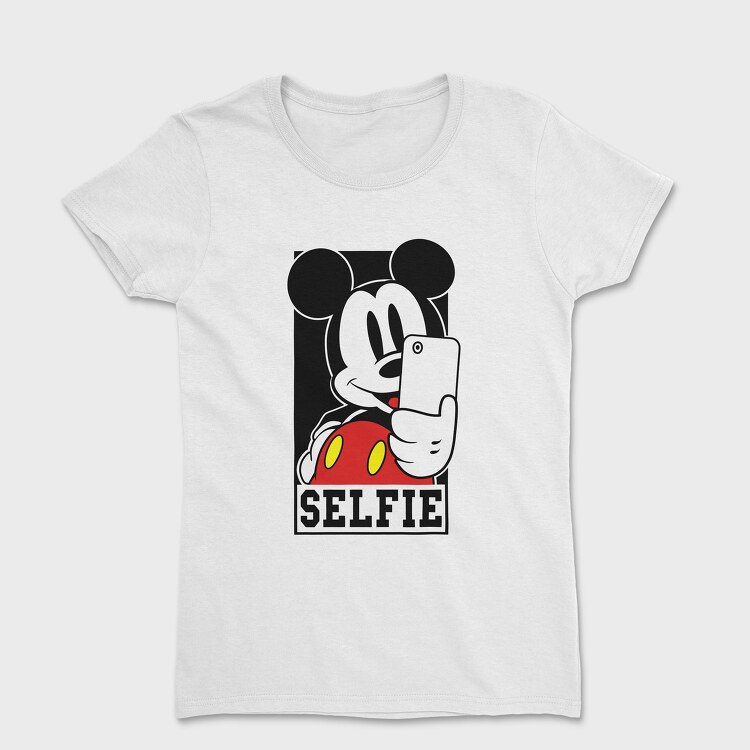 Tricou Femei, Cartoon Retro Mickey Mouse 1