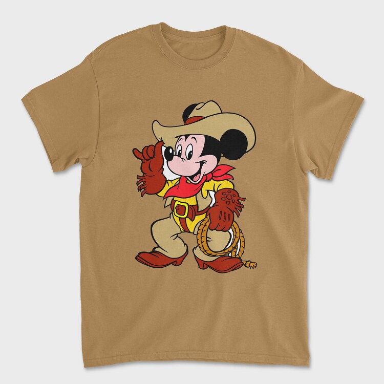 Tricou Barbati (Unisex), Cartoon Retro Mickey Mouse 4