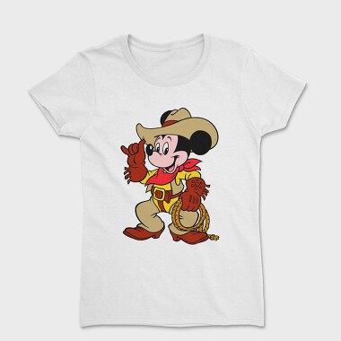 Cartoon Retro Mickey Mouse 4, Tricou Femei