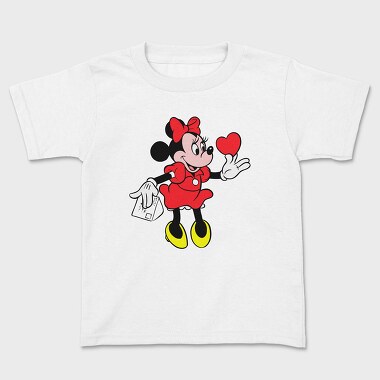 Cartoon Retro Minnie 2, Tricou Copii