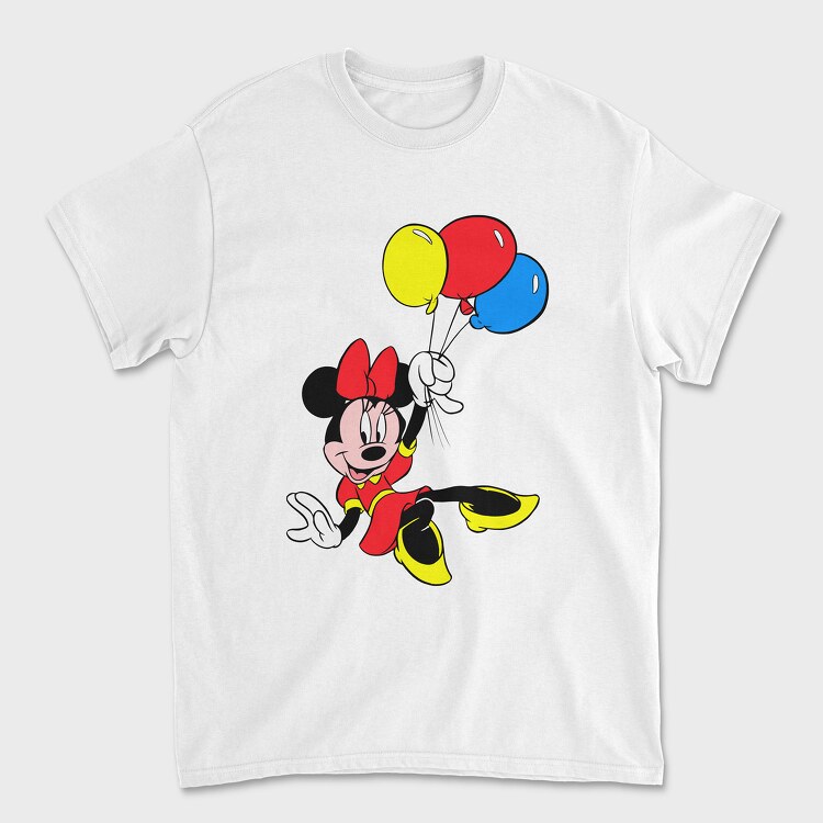 Tricou Barbati (Unisex), Cartoon Retro Minnie 3