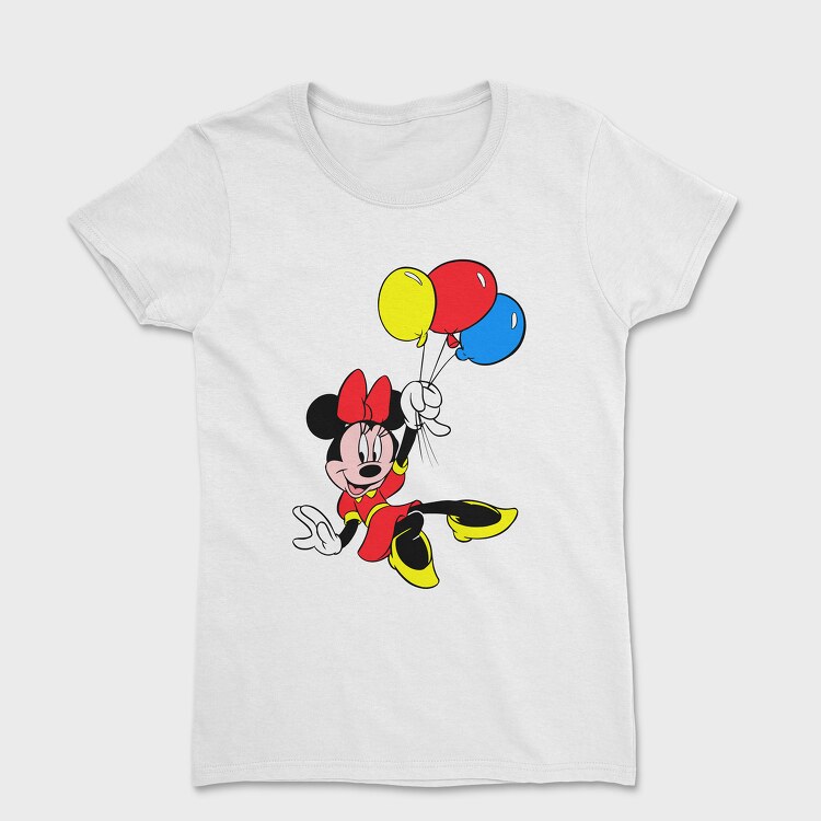 Tricou Femei, Cartoon Retro Minnie 3