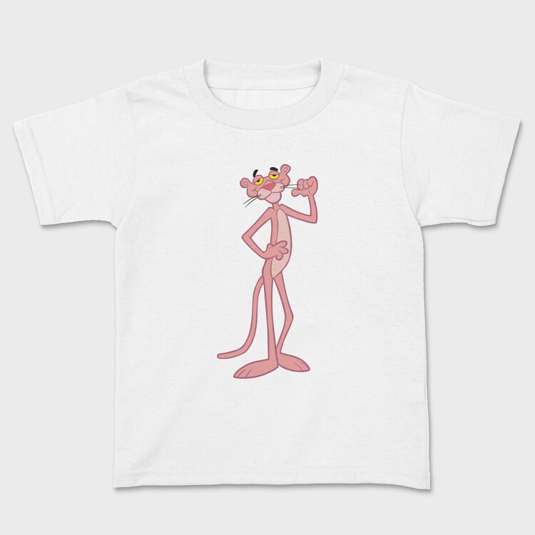 Tricou Copii, Cartoon Retro Pink Panter 1