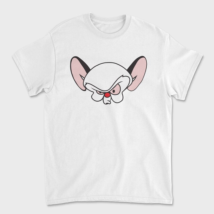 Tricou Barbati (Unisex), Cartoon Retro Pinky and Cerebro 2