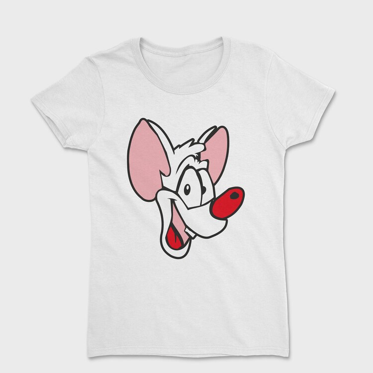 Tricou Femei, Cartoon Retro Pinky and Cerebro 4