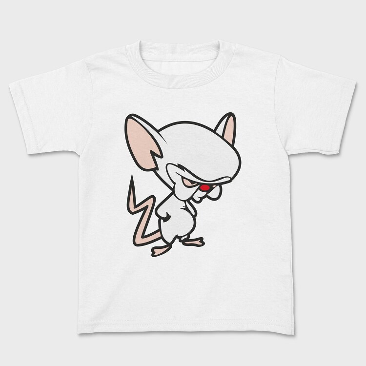 Tricou Copii, Cartoon Retro Pinky and Cerebro 6