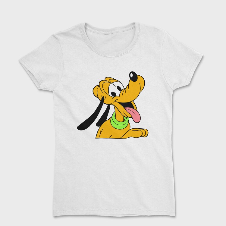 Tricou Femei, Cartoon Retro Pluto 1