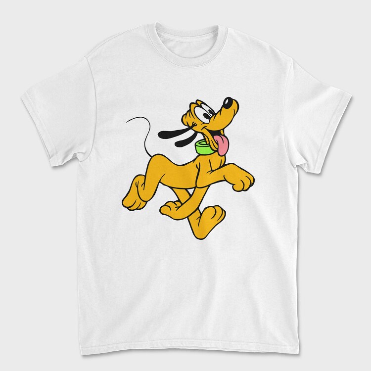 Tricou Barbati (Unisex), Cartoon Retro Pluto 2