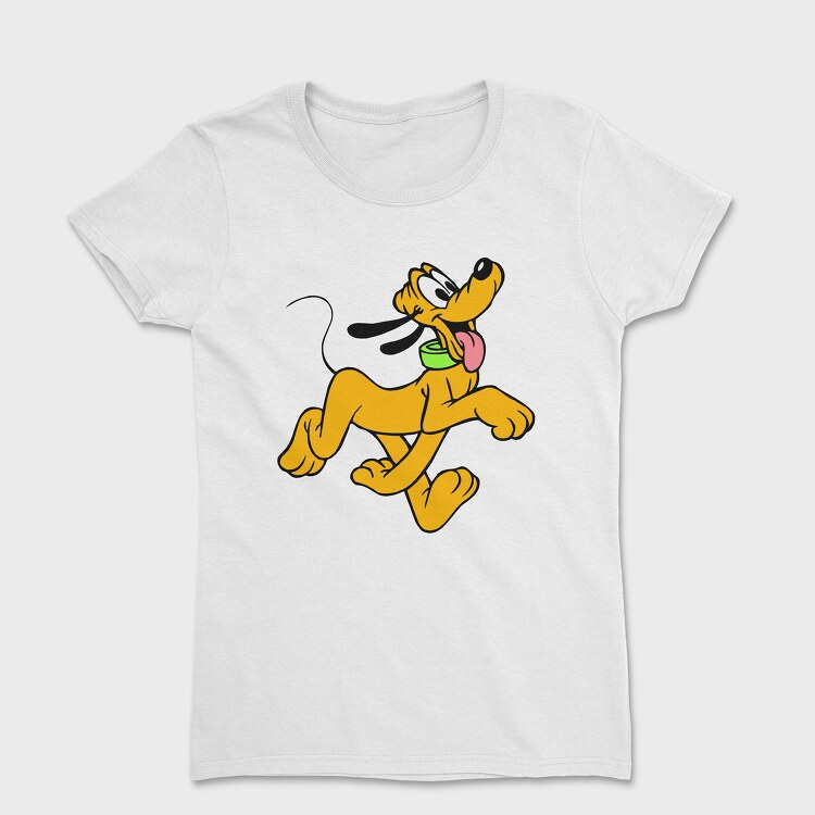 Tricou Femei, Cartoon Retro Pluto 2