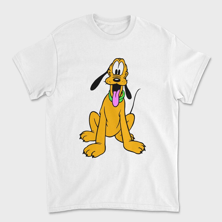 Tricou Barbati (Unisex), Cartoon Retro Pluto 6