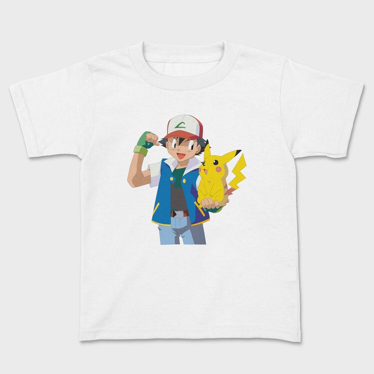 Tricou Copii, Cartoon Retro Pokemon 4