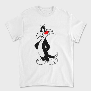 Cartoon Retro Silvestre 3, Tricou Barbati (Unisex)