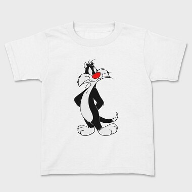 Cartoon Retro Silvestre 3, Tricou Copii