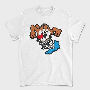 Cartoon Retro Tazmania 4, Tricou Barbati (Unisex)