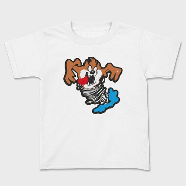 Cartoon Retro Tazmania 4, Tricou Copii