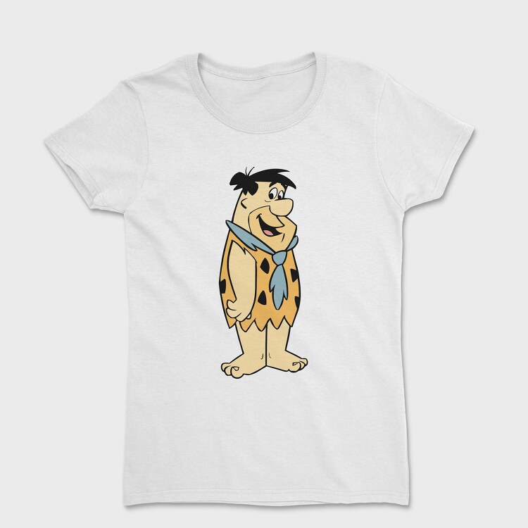 Tricou Femei, Cartoon Retro the Flintstones 1