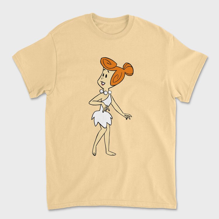 Tricou Barbati (Unisex), Cartoon Retro the Flintstones 2