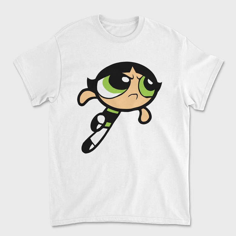 Tricou Barbati (Unisex), Cartoon Retro the Powerpuff Girls 2