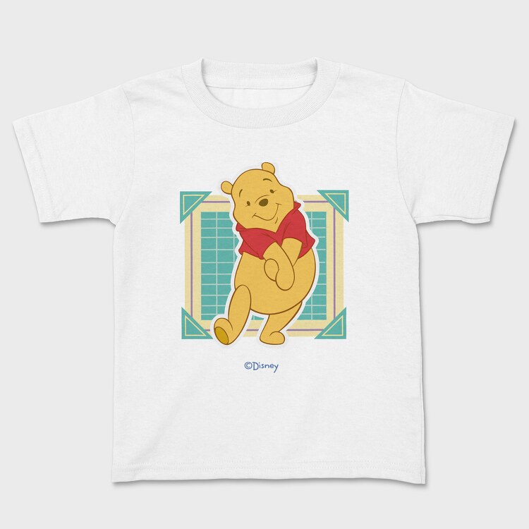 Tricou Copii, Cartoon Retro Winnie the Pooh 4