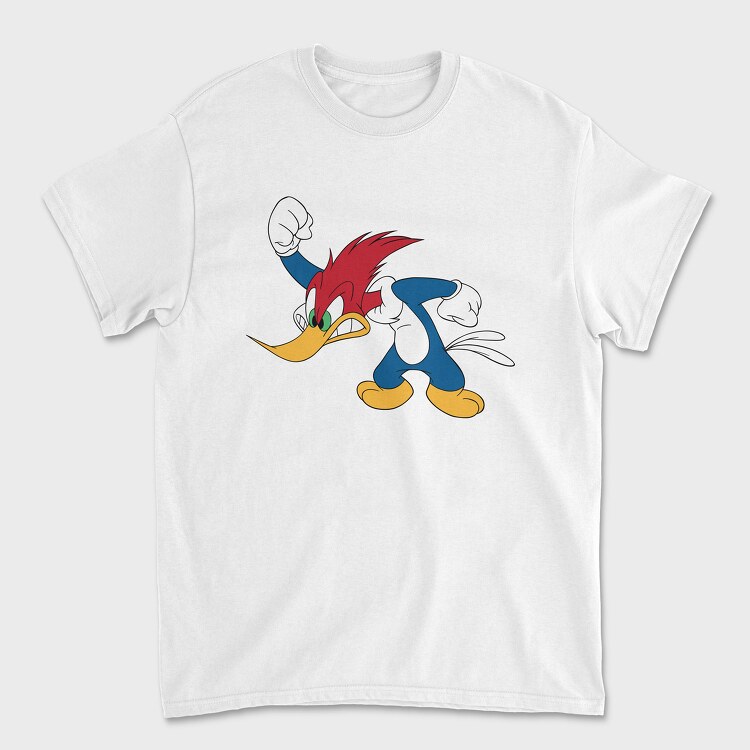 Tricou Barbati (Unisex), Cartoon Retro Woody Woodpecker 5