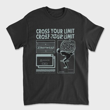 Cross Your Limits 2, Tricou Barbati (Unisex)