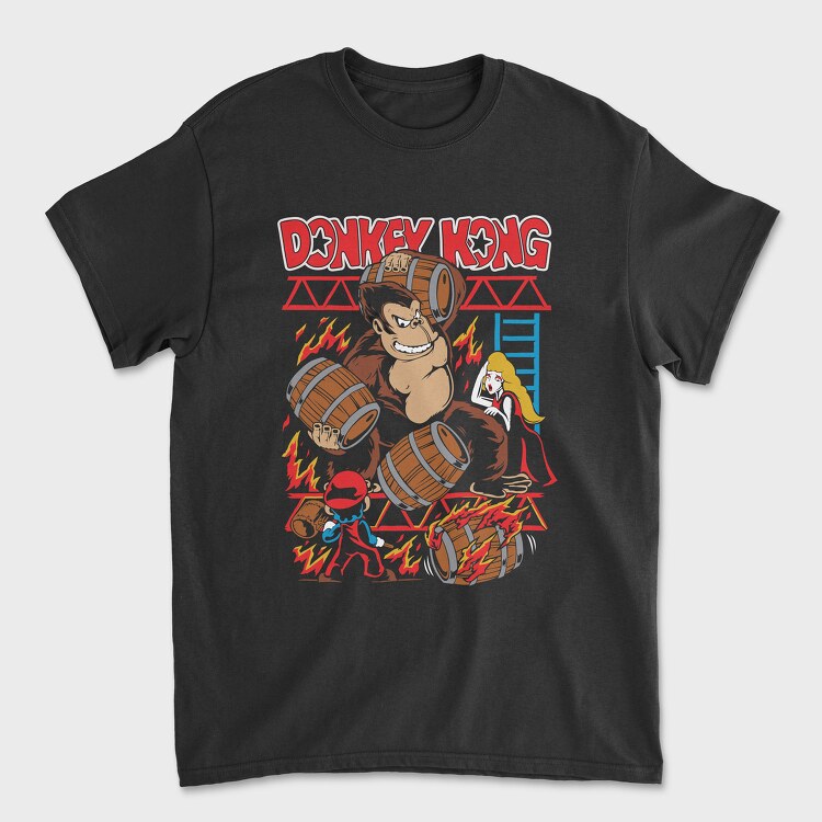 Donkey Kong, Tricou Barbati (Unisex)