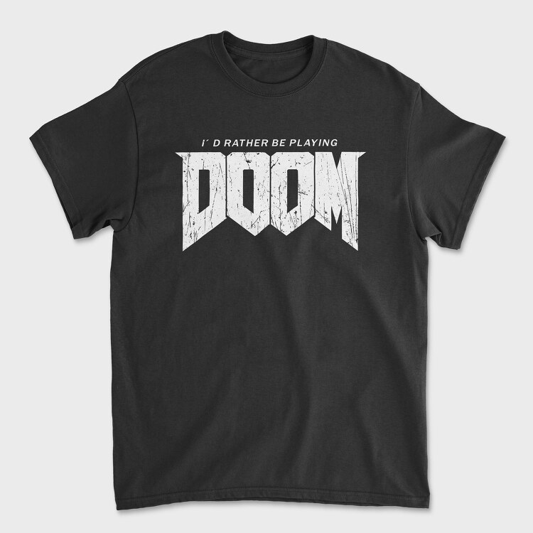 Doom 10, Tricou Barbati (Unisex)